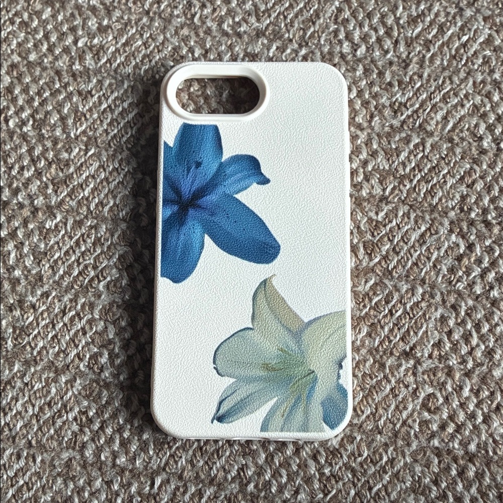 Floral Blue and White Phone Case